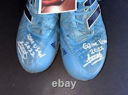 Luis Matos San Francisco Giants Auto Signed 2022 Father's Day Game Used Cleats