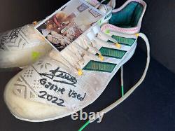 Luis Matos San Francisco Giants Auto Signed 2022 Game Used Cleats