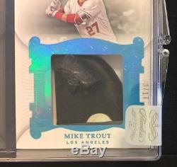 MIKE TROUT 2018 Flawless Baseball Spikes GAME USED CLEAT Dirty 09/17 SSP