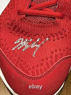 MLB Authenticated-Kyle Isbel Game-Used & Autographed KC Royals Size 10.5 Cleats