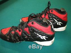 MO VAUGHN Game Used Cleats RED SOX ANGELS METS