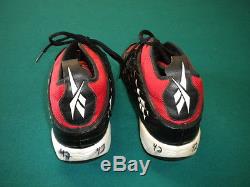 MO VAUGHN Game Used Cleats RED SOX ANGELS METS