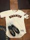 Madison Bumgarner SF Giants Autographed Cleats Game Issued&Game USED WORN Jersey