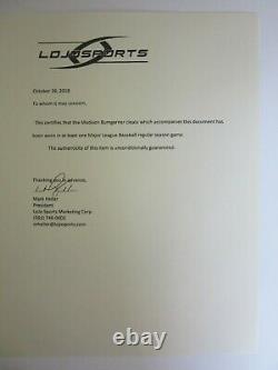 Madison Bumgarner Signed Nike Game-Used Baseball Cleats LOJO LOA & Beckett COA