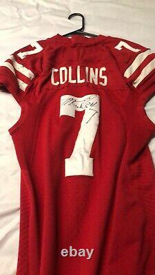 Maliek Collins Autographed Nebraska Game Used Jersey/Cleats