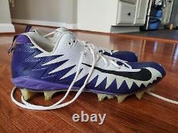 Malik Harrison Baltimore Ravens Game Used Cleats Ohio State