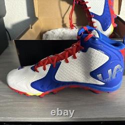 Marcell Dareus game issue cleats autographed under armor with PSA