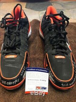 Marcos Scutaro World Series Game Used Cleats
