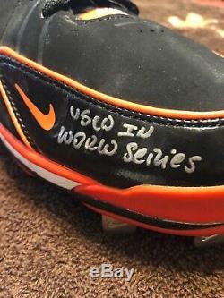 Marcos Scutaro World Series Game Used Cleats