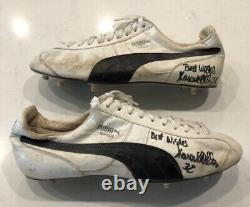 Marcus Allen Game Used Cleats 1985 NFL MVP Season PHOTOMATCHED Chiefs Raiders