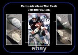 Marcus Allen Game Used Cleats 1985 NFL MVP Season PHOTOMATCHED Chiefs Raiders