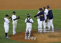 Mariano Rivera 9/26/13 Game Used GU Farewell Signed Cleat Cleaner Art 1/1 COA