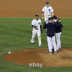 Mariano Rivera 9/26/13 Game Used GU Farewell Signed Cleat Cleaner Art 1/1 COA