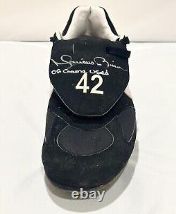 Mariano Rivera GAME USED Signed Cleat Steiner / Rivera DUAL COA, VERY RARE 2006