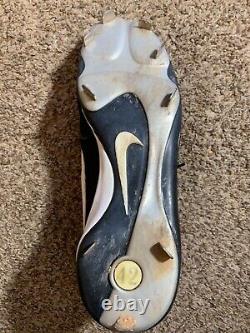 Mariano Rivera Yankees Signed 2010 Game Used Nike Cleat Hof Steiner COA