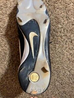 Mariano Rivera Yankees Signed 2010 Game Used Nike Cleat Hof Steiner COA