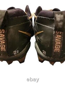 Mark Ingram Player Exclusive New Orleans/ Baltimore Practice Used Cleats