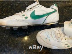 Mark McGwire Game Used/Worn/Signed Cleats