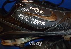Mat Latos Signed Auto'd Padres Game Used Cleats PSA/DNA