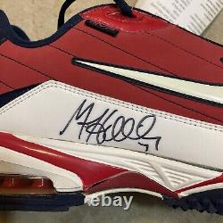 Matt Holliday own pair dual sig double autograph Nike Promo Sample MVP