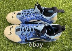 Matt Kemp Los Angeles Dodgers Game Used Cleats Fathers Day 2018 Signed MLB