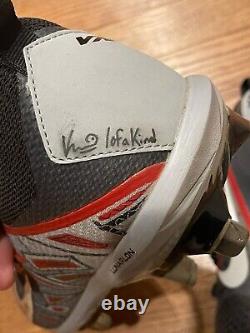 Matt Kemp MLB Game Used Autographed Custom 1 of 1 Cleats and Batting Gloves