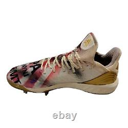 Men's Adidas Custom 9/11 FDNY NYPD Tribute Baseball Cleats Size 12.5 CM8476