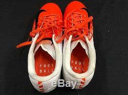 Miami Dolphins Game Used Nike Vapor Orange Cleats Size 11.5 Great Condition