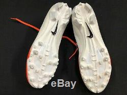 Miami Dolphins Game Used Nike Vapor Orange Cleats Size 11.5 Great Condition