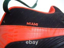 Miami Hurricanes Game Worn Game Used Nike Pe Baseball Cleats Spikes 11.5 Rare