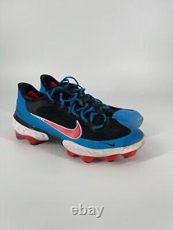 Miami Marlins Trevor Rodgers Nike Game Used Cleats Pitcher Edition
