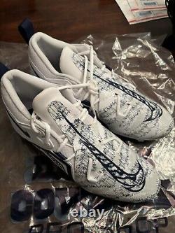 Micah Parsons Dallas Cowboys NFL Game Issued Cleats Direct From Team No Box