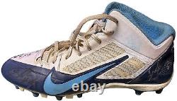 Michael Griffin Signed Titans Nike Alpha Pro Game Used Cleat 5-Sigs-Beckett