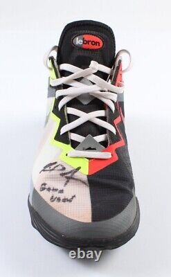 Miguel Amaya Game Used & Autographed Nike Turf Shoe JSA COA Chicago Cubs Star