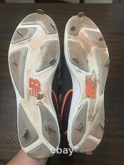 Miguel Cabrera Game Used 2012 Cleats Onyx COA Signed Inscribed Autograph Rare