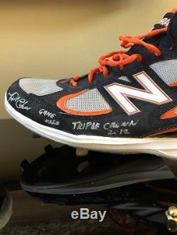 Miguel Cabrera Game Used Autographed Cleats From 2012 Triple Crown Season