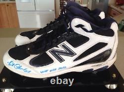 Miguel Cabrera Game Worn Used Autographed Signed Cleats 2012 Triple Crown Season