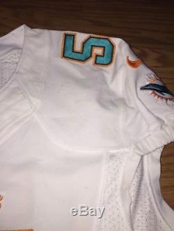 Mike Pouncey #51 Miami Dolphins Game Used Worn Jersey Cleats Pro Bowl Seahawks