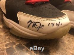 Mike Trout GAME USED 2014 CLEATS game worn SIGNED auto ANGELS MVP