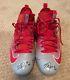 Mike Trout GAME USED 2015 CLEATS game worn SIGNED auto ANGELS MVP