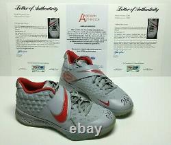 Mike Trout Signed Pair Of Game Used 2020 Nike Baseball Workout Shoes PSA
