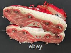 Moises Ballesteros Cubs Auto Signed 2024 Game Used Cleats Beckett Witness