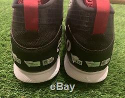 Mookie Betts Boston Red Sox Game Used Cleats 2018 Signed MLB Auth Betts LOA