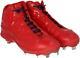 Mookie Betts Boston Red Sox Game-Used Red and Navy Jordan Cleats 2019 Season