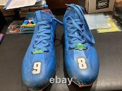 My Cause My Cleats NFL Game worn Sheldon Richardson N. Y. Jets Cleveland Browns