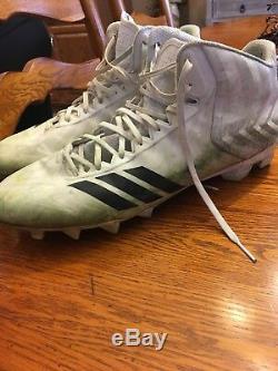 Myless Garrett Game Used Autographed Cleats
