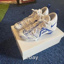 NEW 2023 Micah Parsons Custom NFL Game Issued Nike Alpha Menace Pro Cleats Sz 14