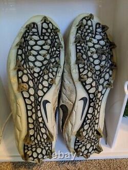 NFL Nike Football Youth FB Captains Alex Smith Game Used Cleats with Special Box