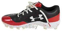 Nationals Ryan Zimmerman Signed Game Used Size 12 Under Armour Cleats BAS