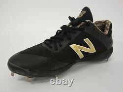 Nellie Rodriguez Cleveland Indians game used pair baseball cleats camo COA